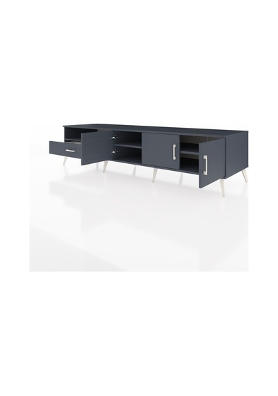 Kronos Tv Ünitesi 3 Raflı Tek Çekmeceli 3 Kapaklı 220x59x51 Antrasit-antrasit Antrasıt/antrasıt - Antrasıt Kronos Tv Ünitesi 3 Raflı Tek Çekmeceli 3 Kapaklı 220x59x51 Antrasit-antrasit Antrasıt/antrasıt - Antrasıt