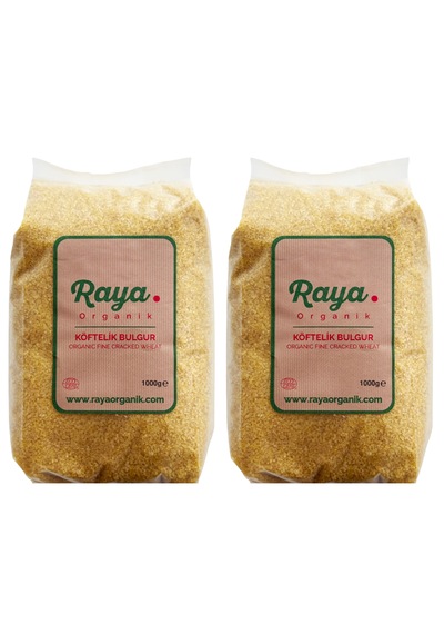 Organik Köftelik Bulgur 2 Li Set 2 X 1000 Gr Toplam 2 Kg 1 KG