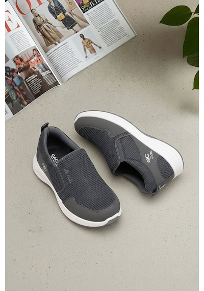 Elit Asalb0019 Erkek Klasik Sneaker Füme Fume