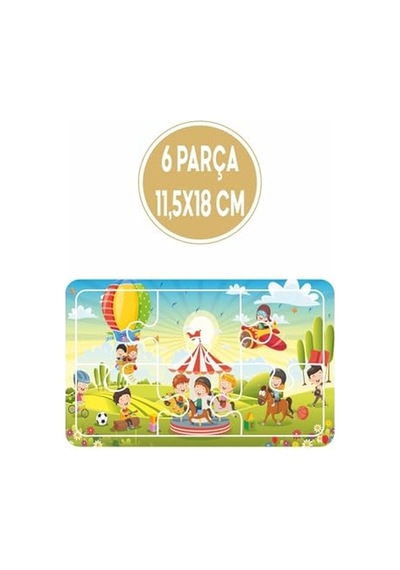 Lipyos Baby Puzzle 6 Parça 6 Adet Puzzle Seti-1