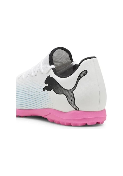 Puma Erkek Future 7 Play Tt Halı Saha Ayakkabı Beyaz - Pembe