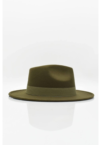 Külah Erkek Ayarlanabilir Haki Fedora Şapka - Haki