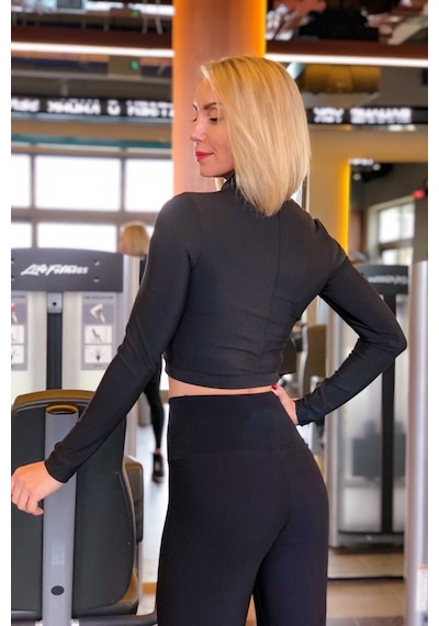 Dar Kesim Spor Tayt Toparlayıcı Fitness Ekstra Yüksek Bel 001