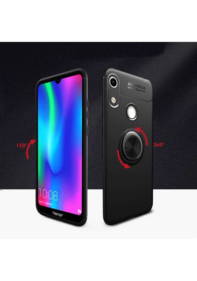 Huawei Y6S 2019 Kılıf Yüzüklü Magnetli Ravel Case (538652052)