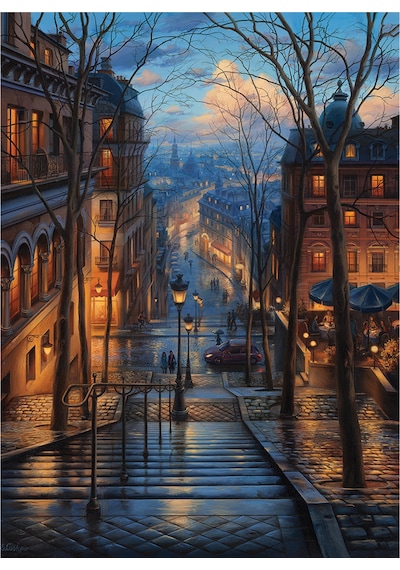 Anatolian 1000 Parçalık Puzzle - Montmartre'de Bahar 3192