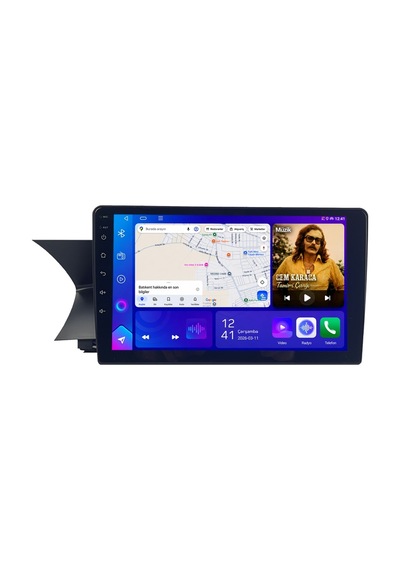 Mercedes C-class 2011-2013 Android Multimedya Carplay Android Auto Navigasyon 10gb Ram 256gb Pro 9"