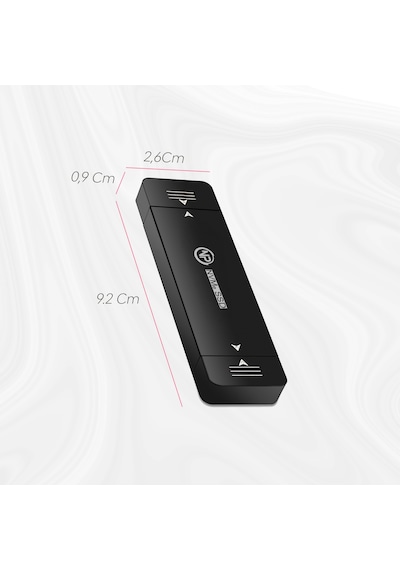 NPO DK01 USB-A/Type-C 22x42 M.2 NVMe Taşınabilir Harici SSD Boş Kutu