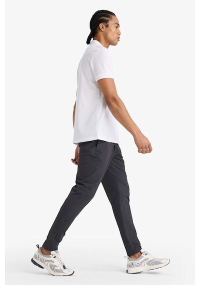 Defacto Defactofit Slim Fit Dar Kesim Çift Cepli Fermuarlı Paça Dokuma Jogger B2780ax25auar231 Antrasit