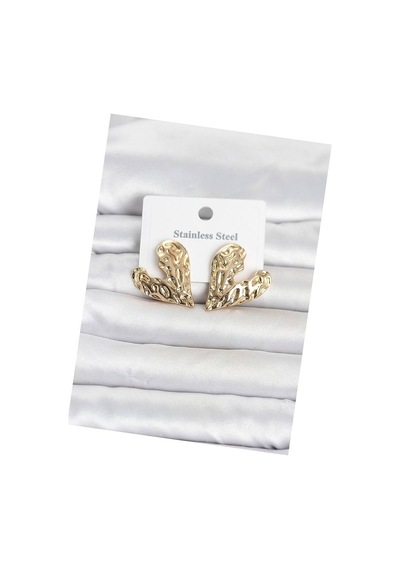 316l Çelik Gold Renk Model Kadın Küpe Tj-bkp11809 Evimdeyokyok