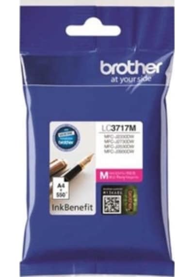 Brother LC3717M Kırmızı Kartuş 3930