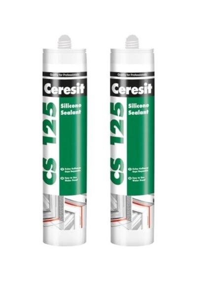 Ceresit Cs 225 Silikon Beyaz 280g 2 Adet
