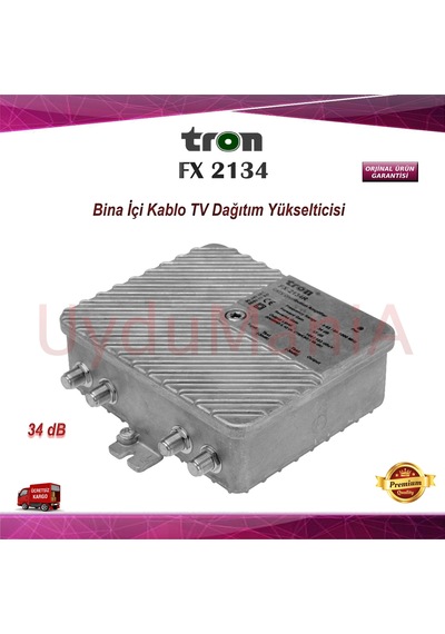 Tron Fx 2134R Kablo Tv Bina Içi Dağıtım Yükselticisi