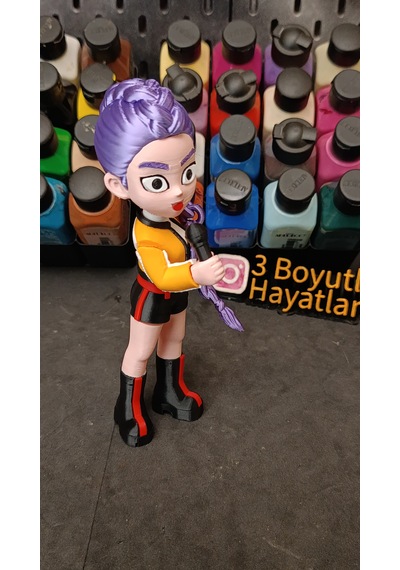K-pop Demon Hunters Rumi Hareketli Figür 20cm