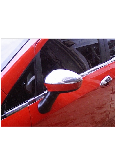 Fiat Linea Paslanmaz Krom Ayna Kapağı 2 Prç. 2007 Üzeri