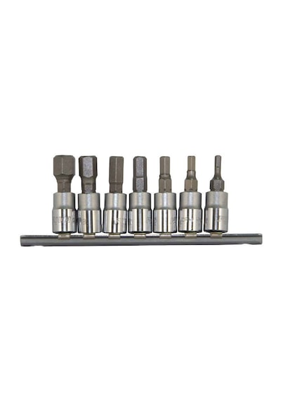 Rico Rc 7028 1/4" 7 Parça Lokmalı Allen Alyan Uç Seti Takımı