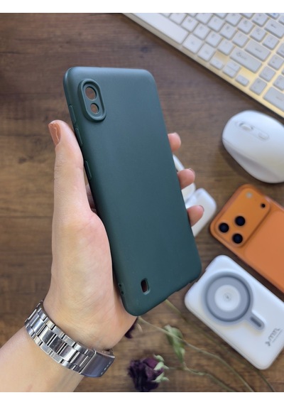 Samsung Galaxy A10 Uyumlu Kamera Korumalı Darbeye Dayanıklı Renk Atmayan Fab Silikon Kılıf Haki