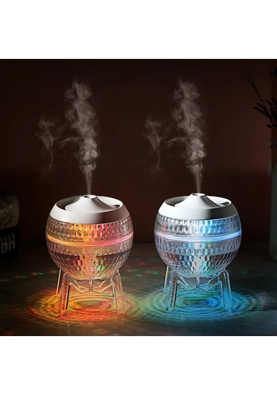 Çeşithane Usb Mini Aroma Difüzör Ultrasonik Hava Nemlendirici Led Atmosfer Lambalı