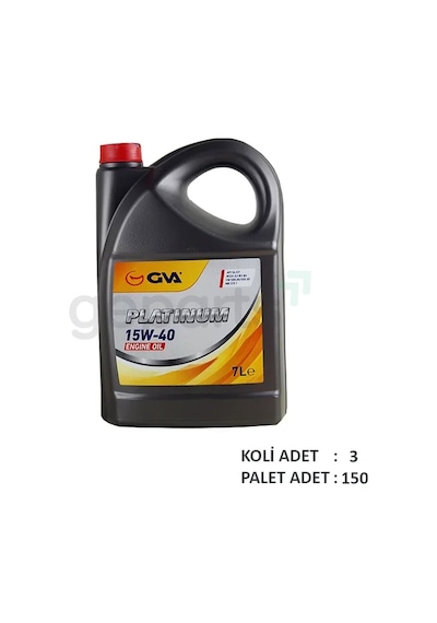 Motor Yağı 15w40 7 Lt Platınum Mineral Apı Sl / Cf 3 Adet