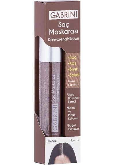 Gabrini Saç Maskarası Kahverengi