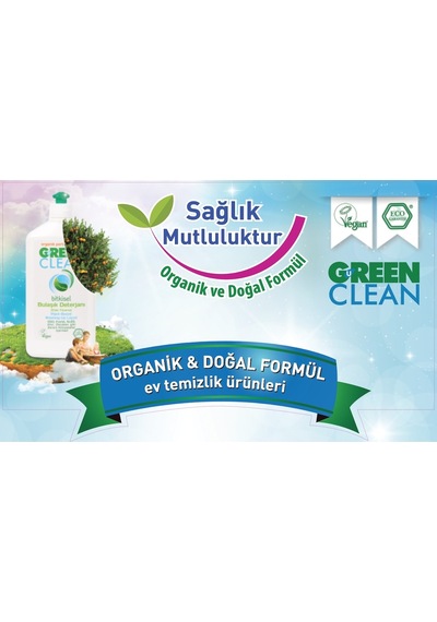 U Green Clean Baby Bitkisel Biberon Emzik Temizleyici 3 x 500 ML