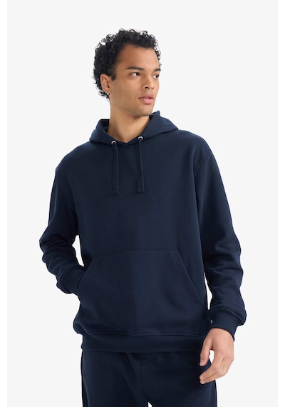 Defacto Regular Fit 2li Eşofman Takımı Kapüşonlu Sweatshirt Eşofman Altı F9624ax25aunv64 Lacivert-nv64
