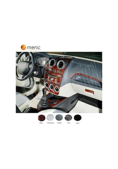 Meriç® Ford Fiesta Ön Torpido Kaplama 10 Parça 2005-2010 (530156314)