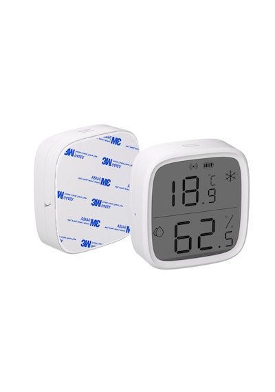 Sonoff SNZB-02D ZigBee LCD Ekranlı Akıllı Sıcaklık ve Nem Sensörü