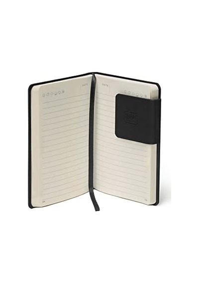 Bağlar Mynot00 Not Defteri, 9.5 X 13,5 Cm 9.5 X 13.5 Cm Siyah 124-Pembe