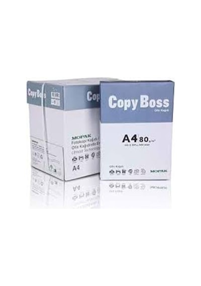 Mopak Copy Boss A4 80 Gr Fotokopi Kağıdı - 2 Koli 10 Paket 5.000 Yaprak