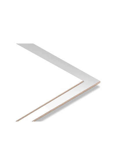 Ecs 3-4-5-8-18 Mm Mdf Parlak Beyaz Laminat Kaplı Özel Ölçü