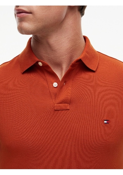 Tommy Hilfiger 1985 Regular Polo Erkek Turuncu Polo - Mw0mw17770