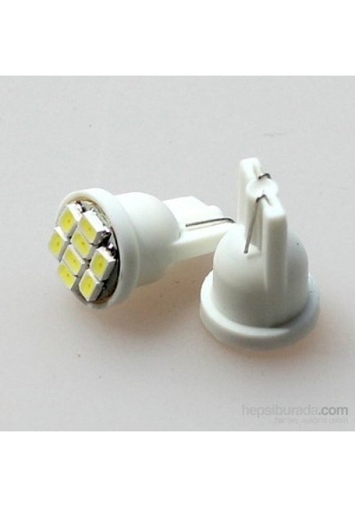 Krc 8 Ledli T10 Beyaz Park Ampulü 2 Adet