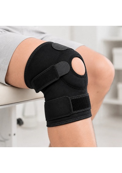 Ayarlanabilir Kısa Ligamentli Dizlik Açık Diz Kapağı Spor Ve Günlük Kullanım