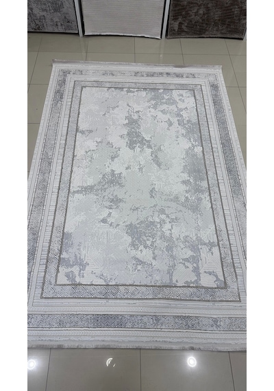 Safyün Halı Kadife Kf470 Gri 200 X 290 Renkli