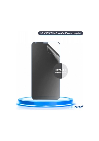 Schitec Lg V30s Thinq Hayalet Privacy Hidrojel Ekran Koruyucu