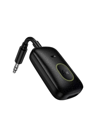 Exenar - Siyah - Aux Bluetooth Ses Adaptörü İki Yönlü Rx/tx Alıcı Verici Araç Tv Televizyon Pc Bilgisayar 3.5mm Jack
