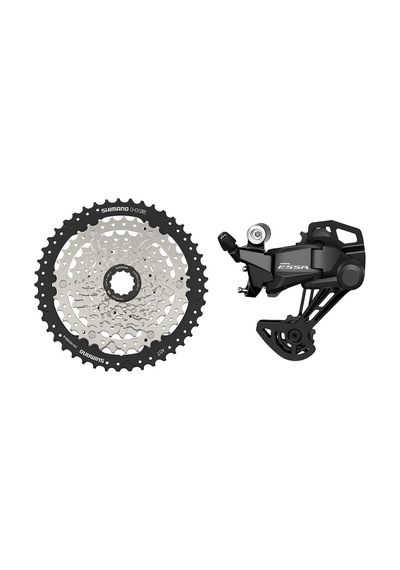 Shimano Cs-hg400 8s 11-45 Kaset + Rd-u200 Arka Aktarıcı Seti Siyah