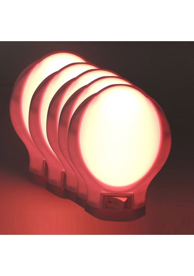 Ufo Led Gece Lambası 0,5W Tasarruflu Işıklı Fişli Düğmeli 5 Adet(503908712) Çok Renkli Ufo Led Gece Lambası 0,5W Tasarruflu Işıklı Fişli Düğmeli 5 Adet(503908712) Çok Renkli