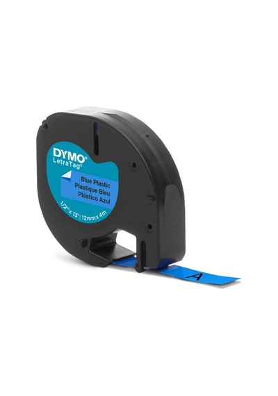 Dymo S0721650 Letratag Plastik Şerit 12 Mm X 4 Mt Mavi 59426 91205