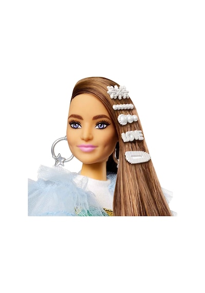 Barbie Extra Renkli Elbiseli Bebek Gyj78
