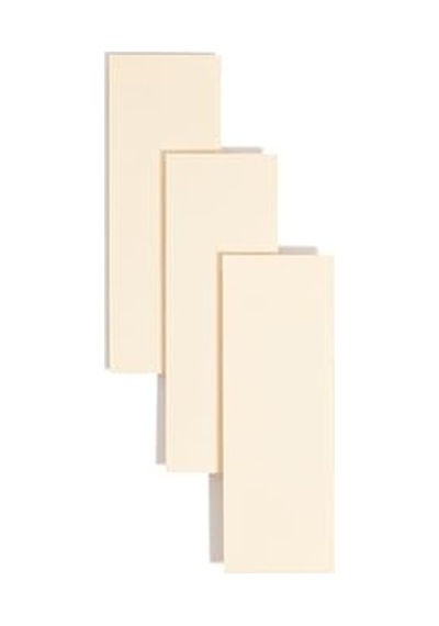 End Tab Converters For Folders, 3 1/4 X 9 1/4, Manila, 500/box
