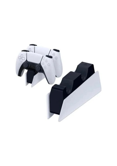 Zenvia Dualsense Şarj İstasyonu Ps5 Modeli İçin Hızlı Şarj Özelliği İle Kullanım Kolaylığı Adaptör Dahil