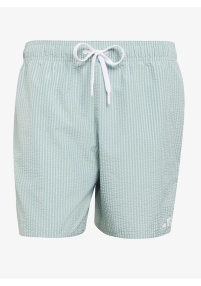 Adidas Jz0590 Seersucker Çizgili 5 İnç Erkek Şort Mayo Yeşil