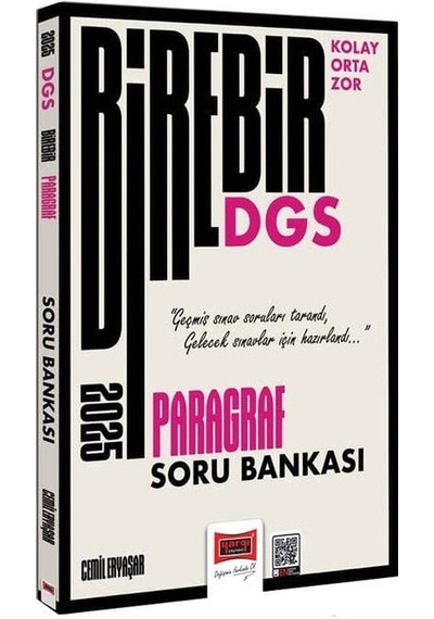 Yargı 2025 Dgs Paragraf Soru Bankası Birebir Serisi - Cemil Eryaşar Yargı Yayınları
