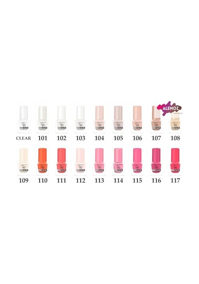 Ice Color Nail Lacquer No: 125 - Parlak Bitişli Mini Oje 6 Ml
