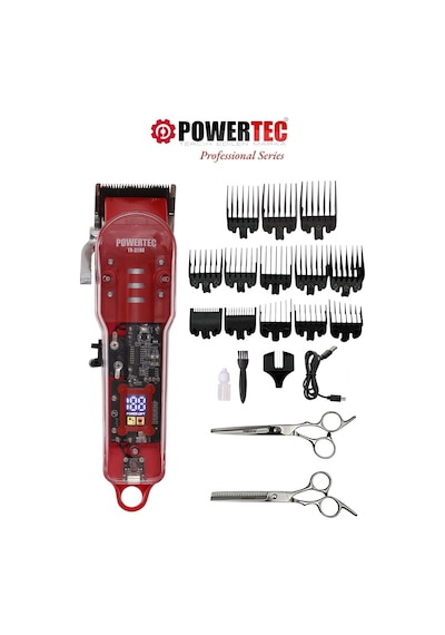 Powertec TR-3100 Saç Sakal Tıraş Makinesi Powertec TR-3100 Saç Sakal Tıraş Makinesi
