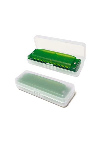 Hohner M5253 Translucent Green Harp Do Majör