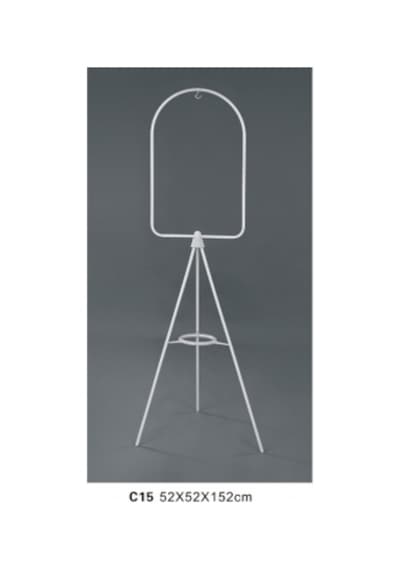 Dayang - 121 - Kafes Ayaklığı - Spt-gld - 40x150cm Beyaz
