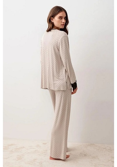 Artış Collection Artış 20207 Bayan Pijama Takımı Bej