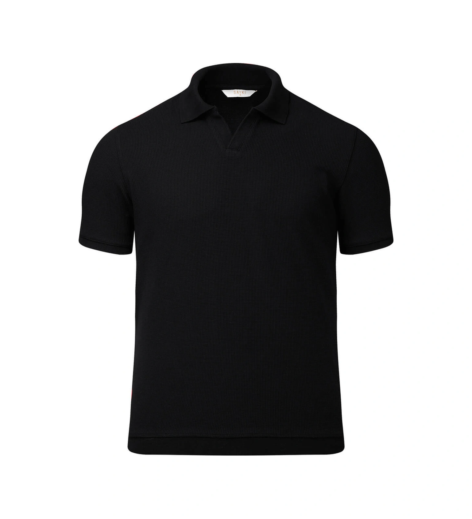 Hatemoğlu Siyah Regular Fit Polo Yaka Pamuklu Tişört 35882 347711